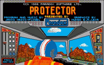 Protector (16 Blitz Mastertronic) screen shot title